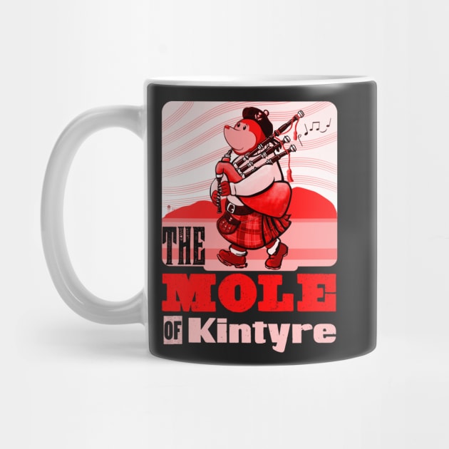 Scots Bagpipe Playing Mole Of Kintyre Pipe Band by brodyquixote